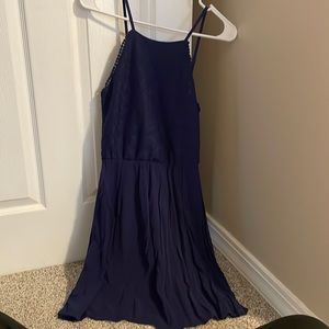 Women’s high neck swing dress